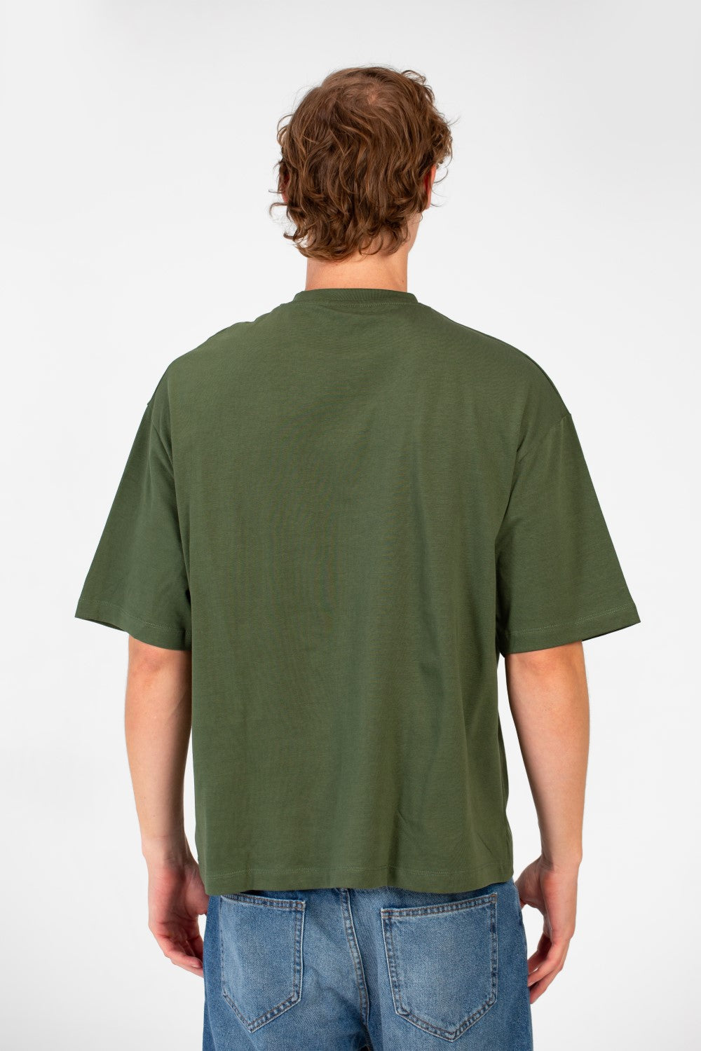 Men’s Boxy Fit T-Shirt Corrupt Bold Front Print