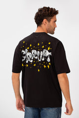 Men’s CK9 Oversized Graphic T-Shirt Cartoon Dog