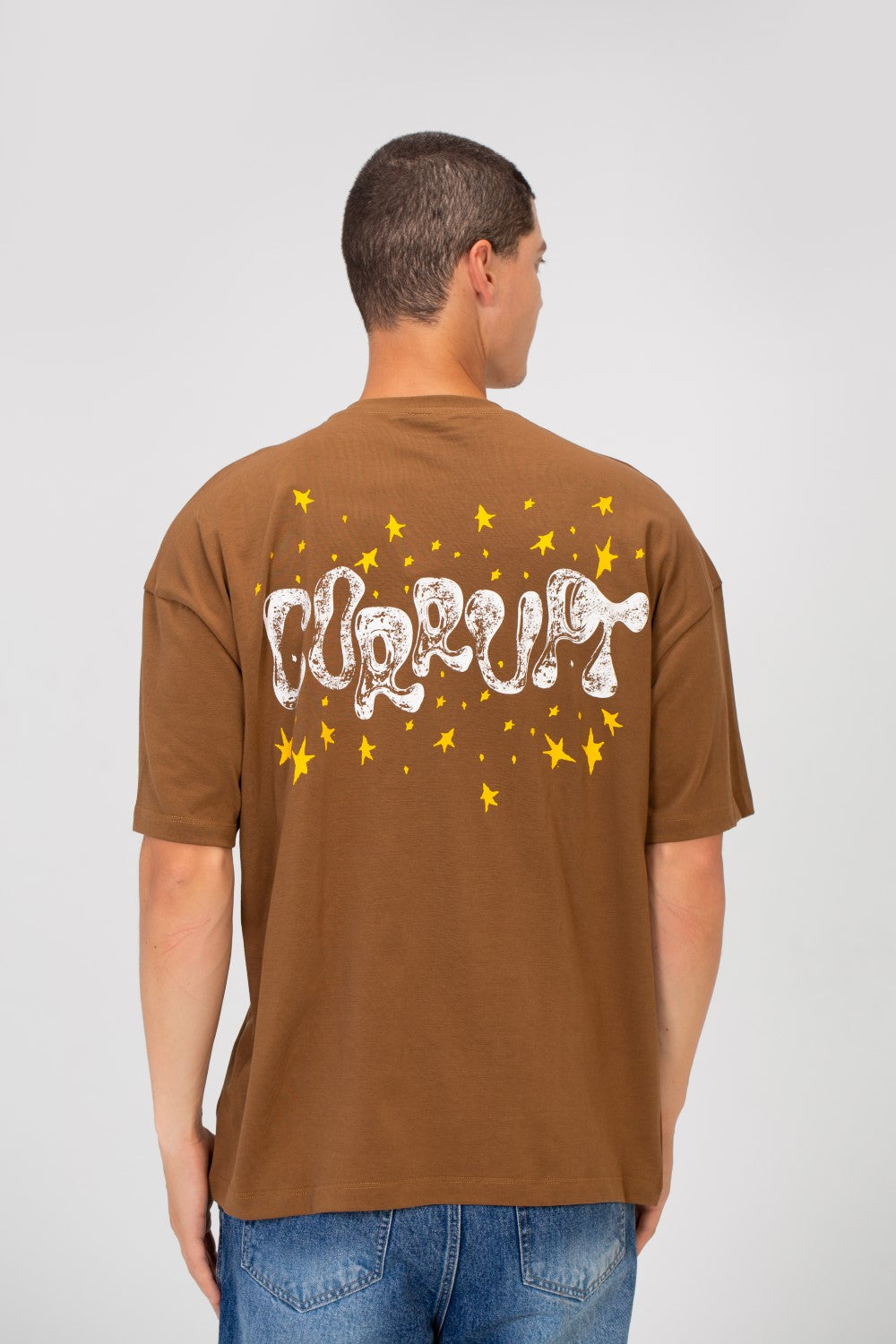 Men’s CK9 Oversized Graphic T-Shirt Cartoon Dog