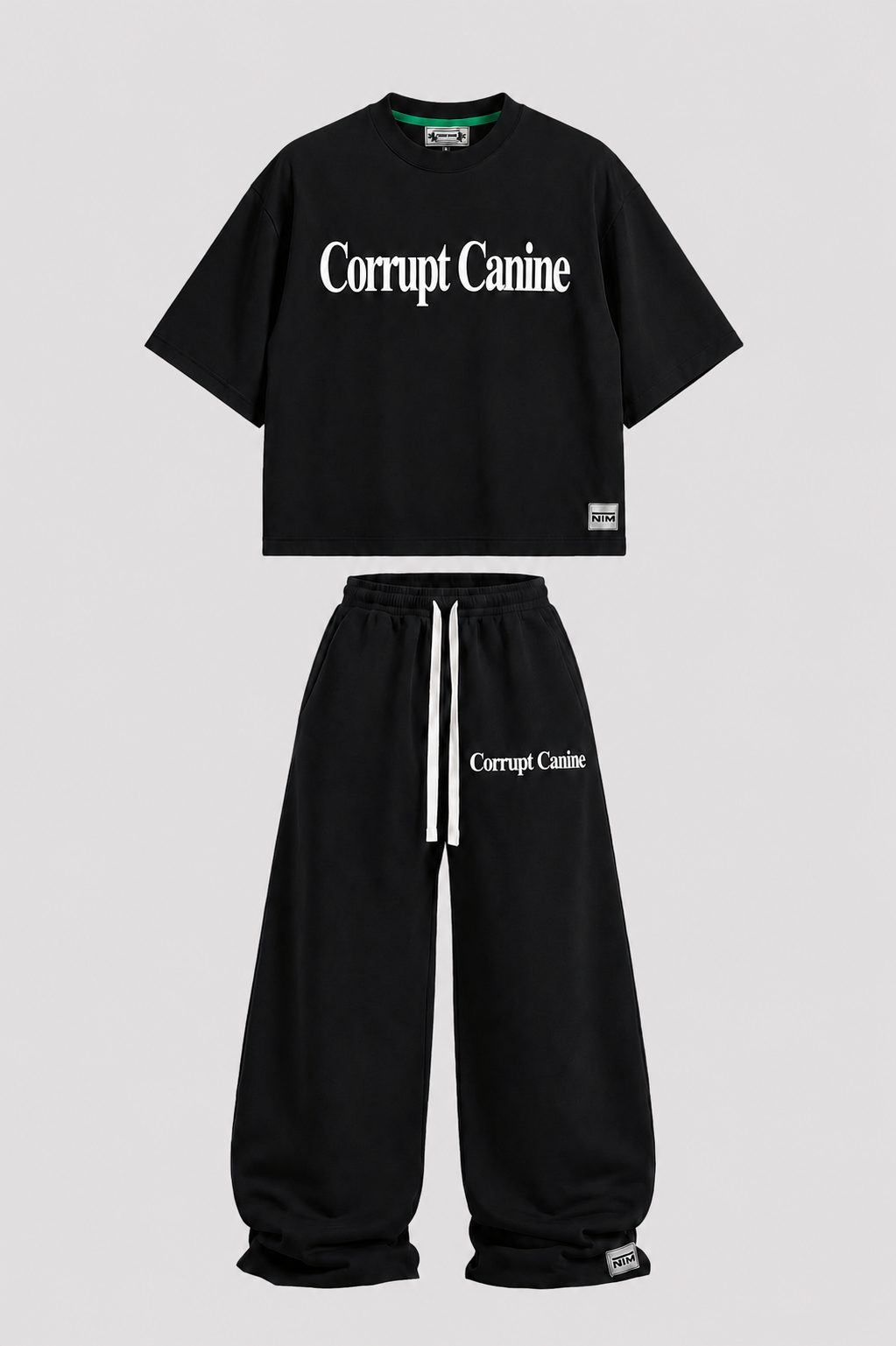 Tomatos Men's Oversized Graphic Sweatpants | Baggy Pants