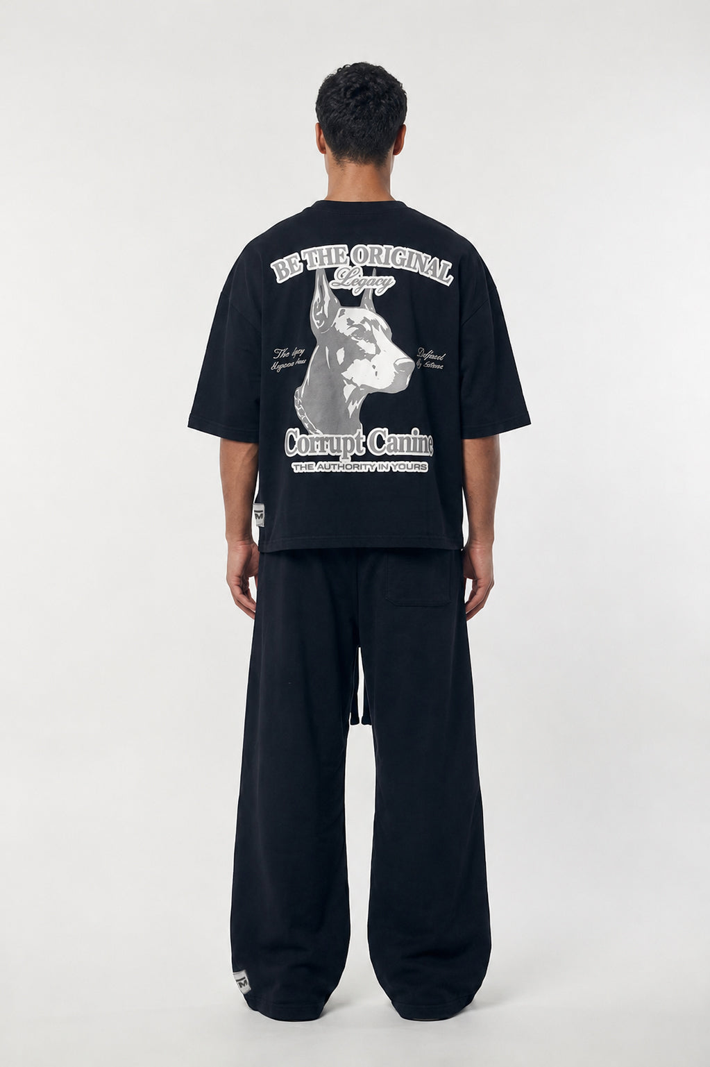 Tomatos Men's Oversized Graphic Sweatpants | Baggy Pants