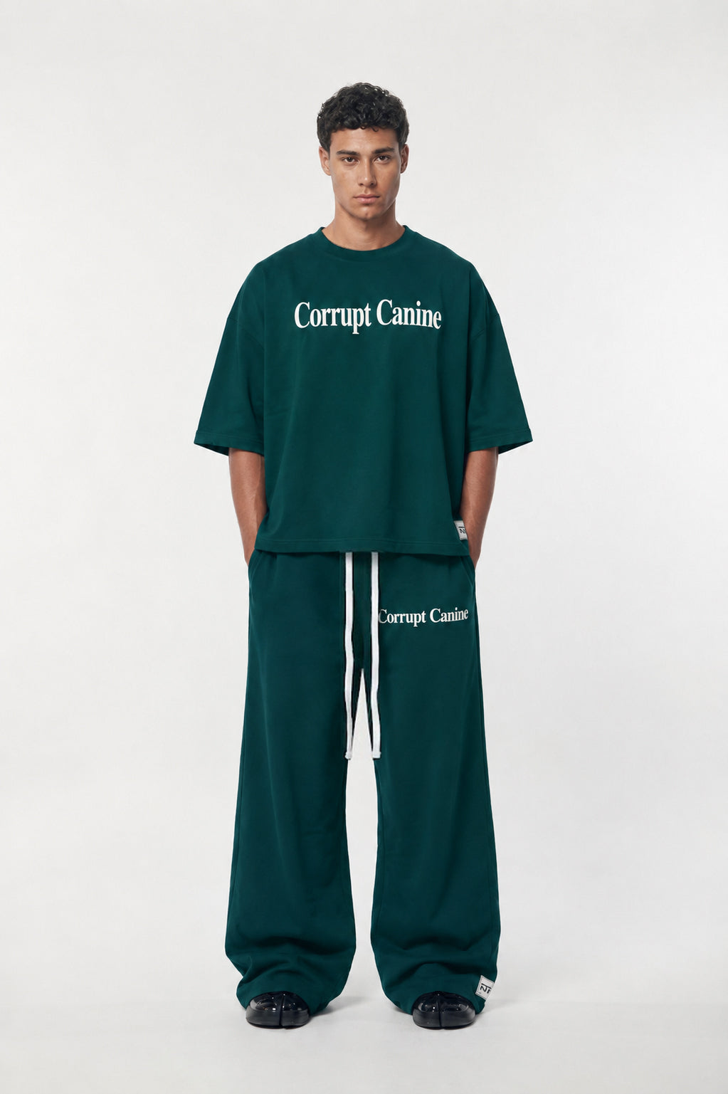 Tomatos Men's Oversized Graphic Sweatpants | Baggy Pants