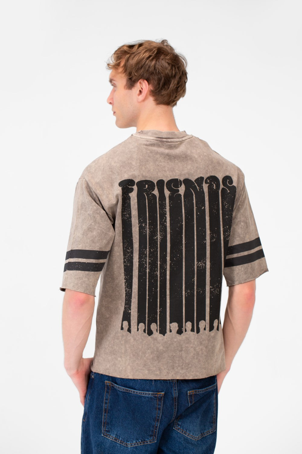 Men’s Vintage Graphic T-Shirt Box Fit Front Artwork