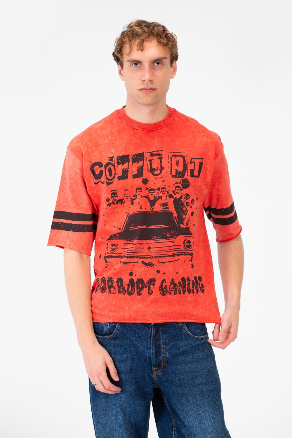 Men’s Vintage Graphic T-Shirt Box Fit Front Artwork