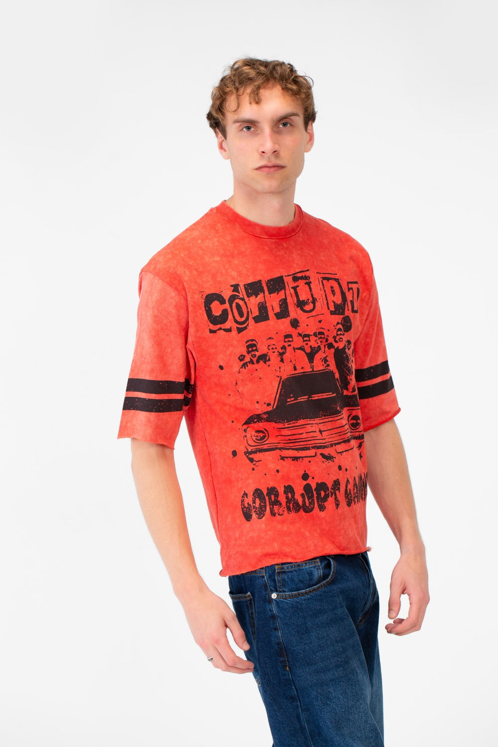 Men’s Vintage Graphic T-Shirt Box Fit Front Artwork