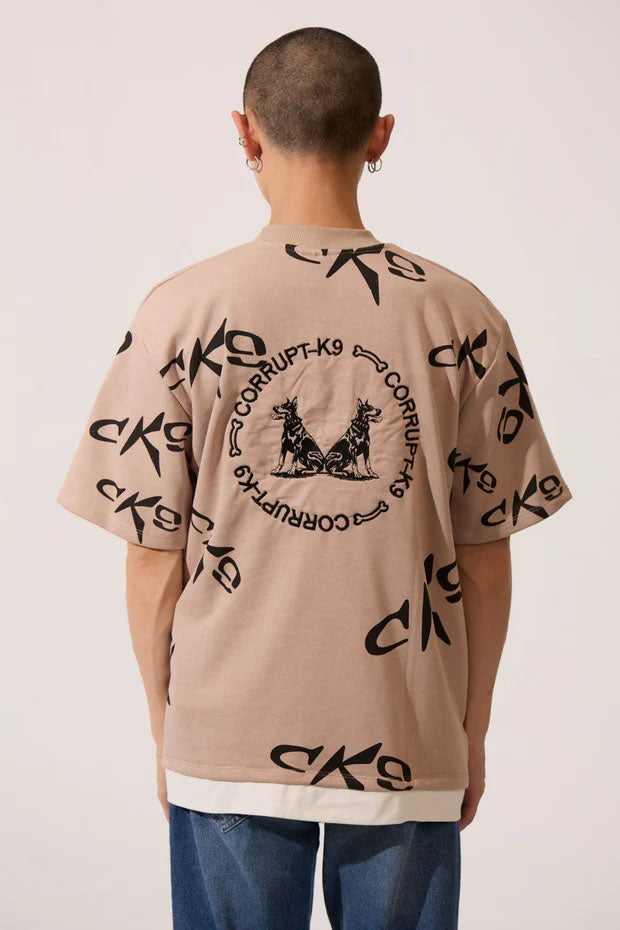 Men’s Graphic T-Shirt All Over Logo Print