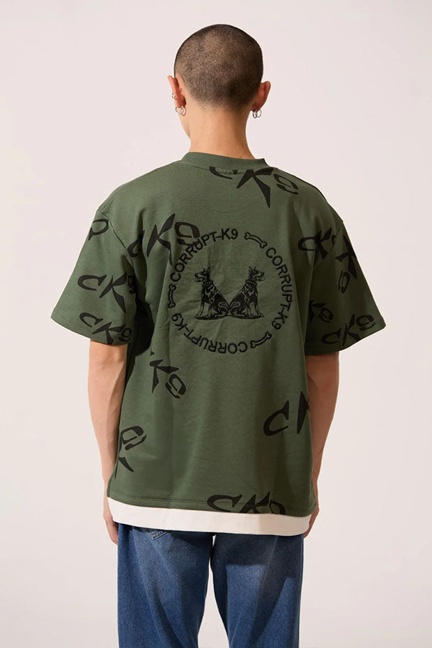 Men’s Graphic T-Shirt All Over Logo Print