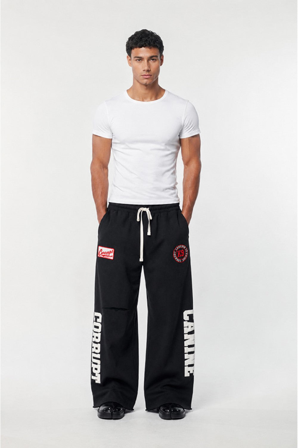 Men's Baggy Wide-Leg Sweatpants