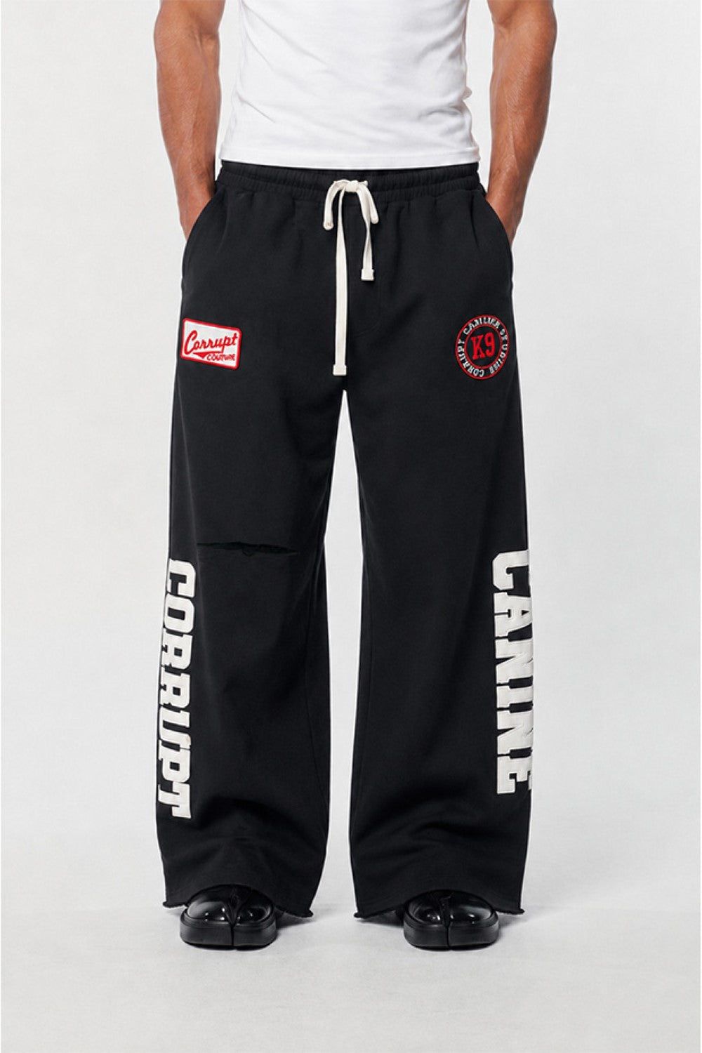 Men's Baggy Wide-Leg Sweatpants