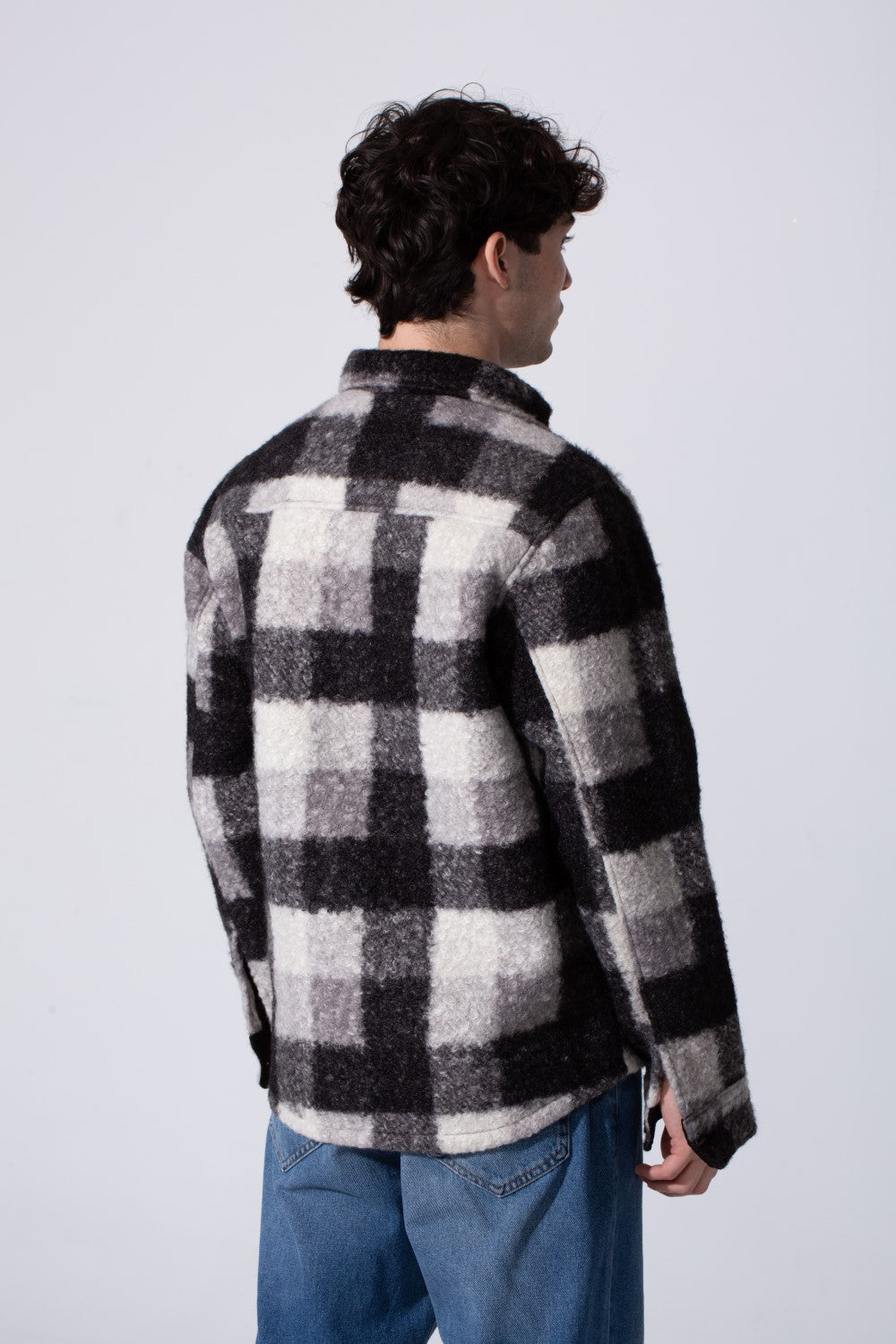 Winter Wool Slim Fit Men Shirt