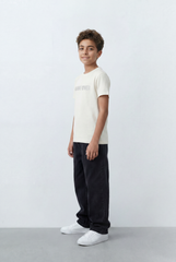 Boy's Graphic T-Shirt Bold Game Over Front Print