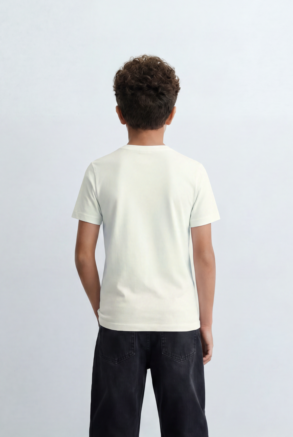 Boy's Graphic T-Shirt Bold Game Over Front Print