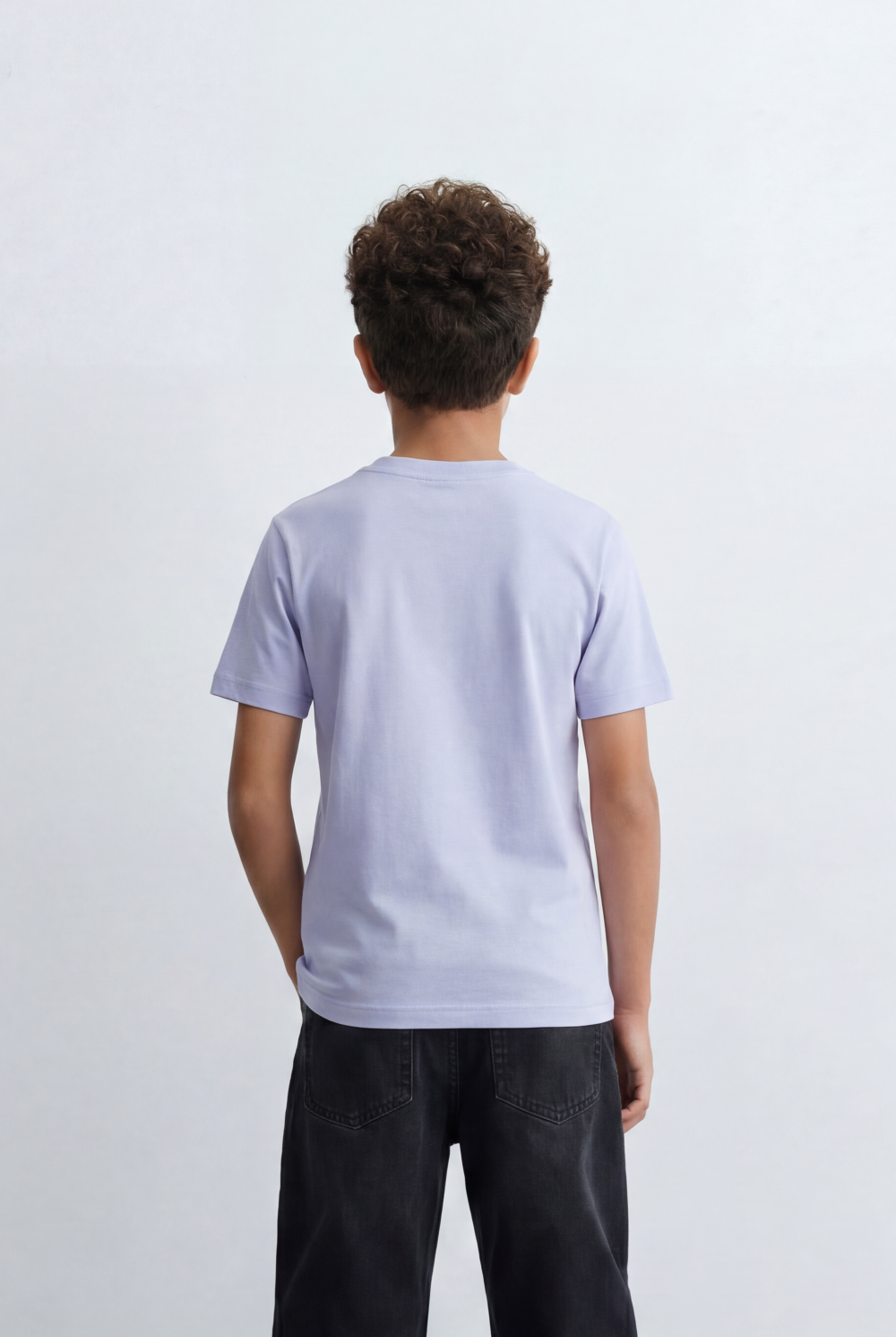 Boy's Graphic T-Shirt Bold Game Over Front Print