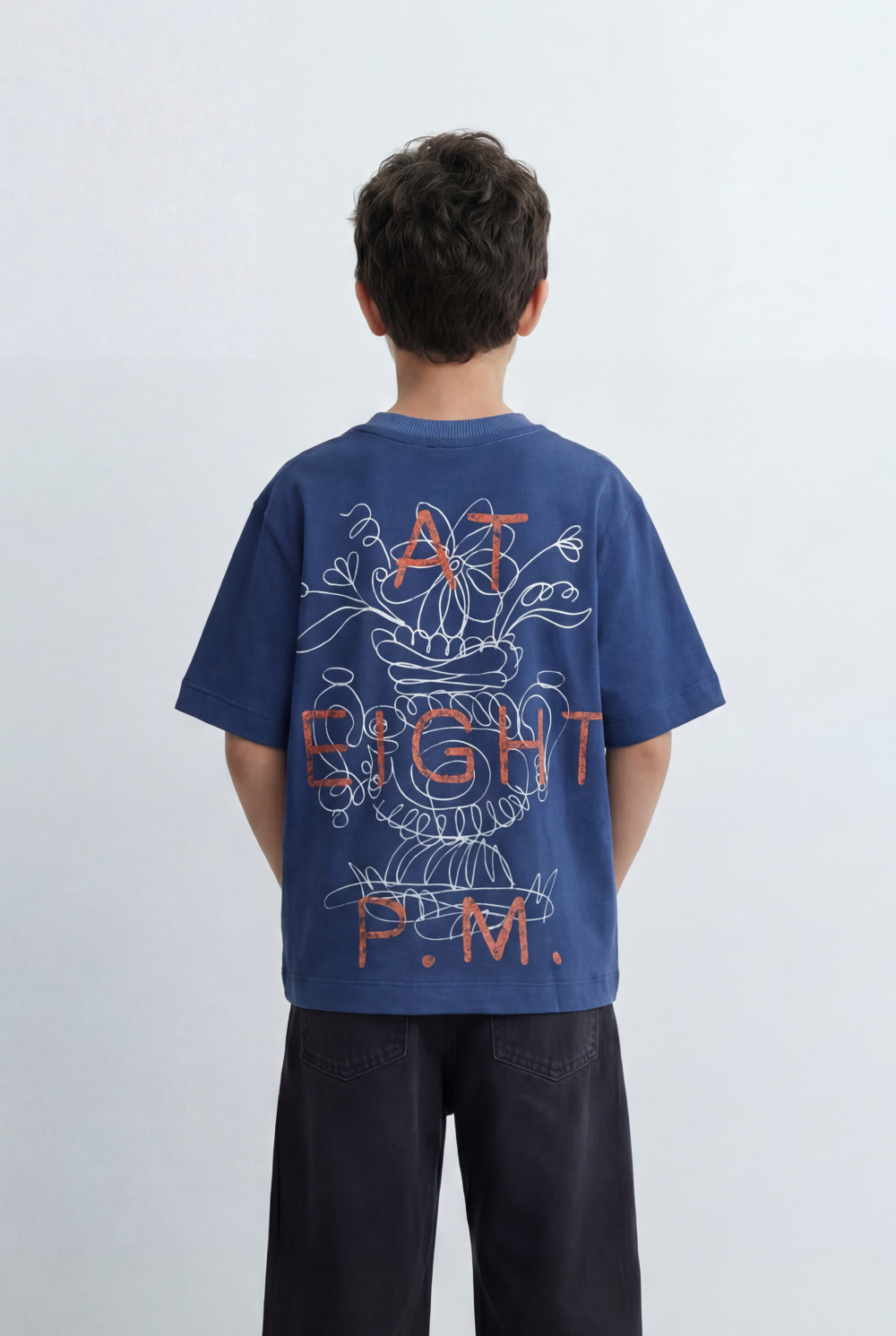 Boy’s Graphic T-Shirt Back Print