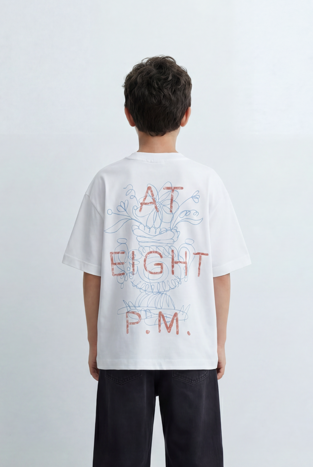 Boy’s Graphic T-Shirt Back Print