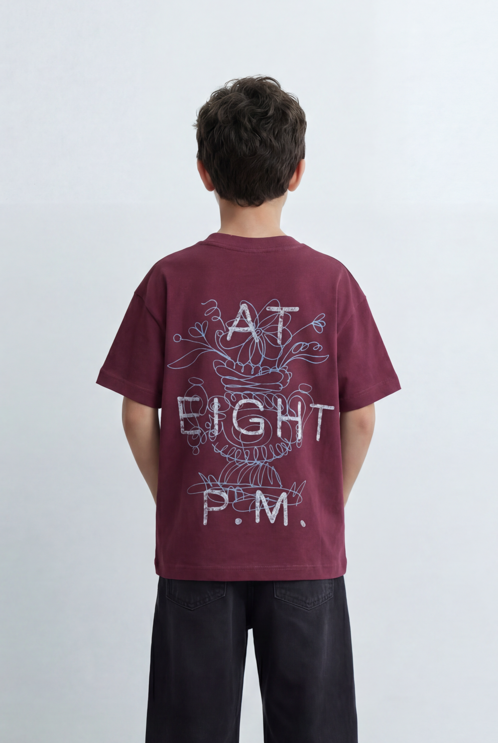 Boy’s Graphic T-Shirt Back Print