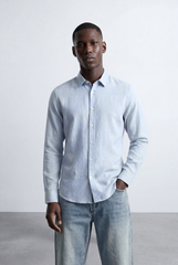 Men’s Smart Casual Shirt Tailored Slim Fit
