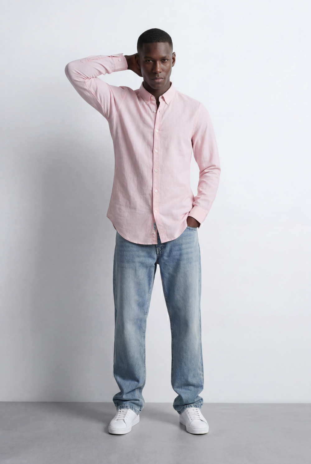 Men’s Smart Casual Shirt Tailored Slim Fit