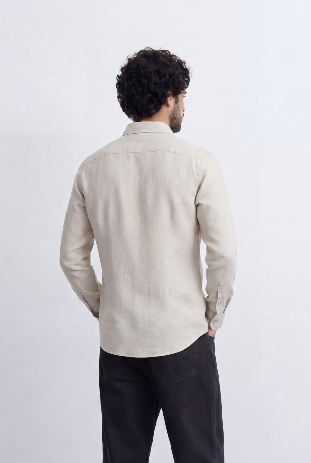 Men’s Smart Casual Shirt Tailored Slim Fit