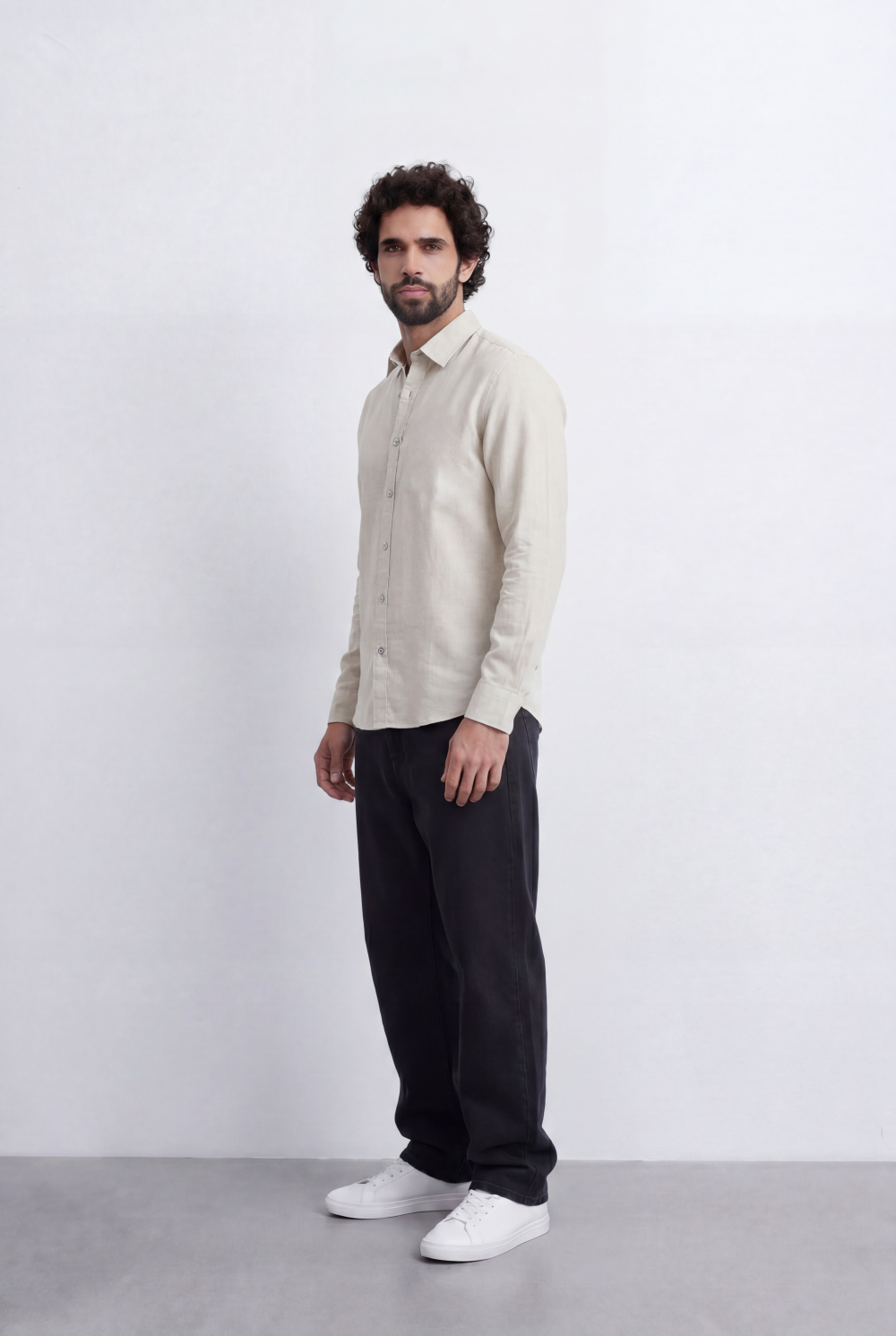 Men’s Smart Casual Shirt Tailored Slim Fit