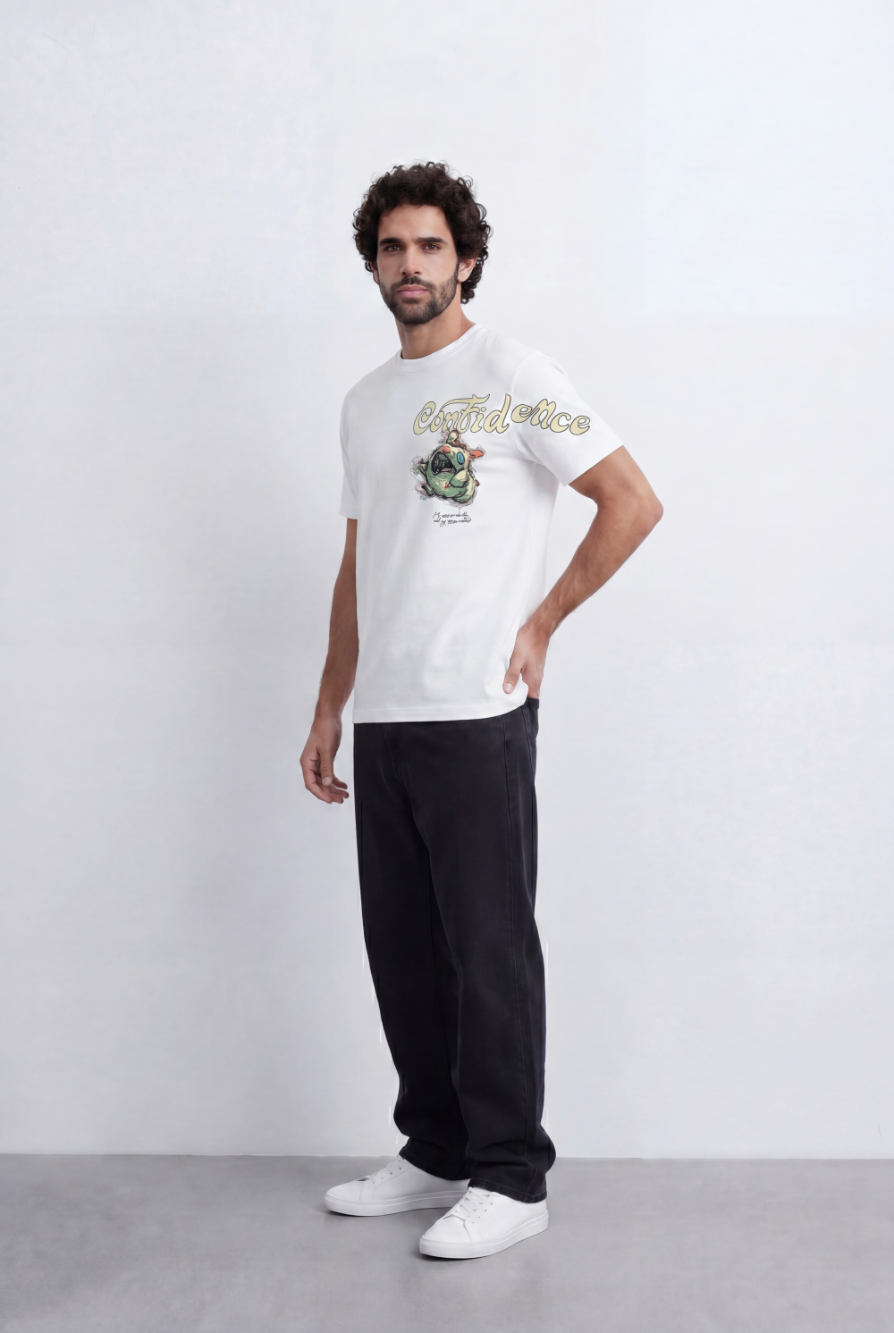 Men’s Graphic T-Shirt Statement Front Artwork