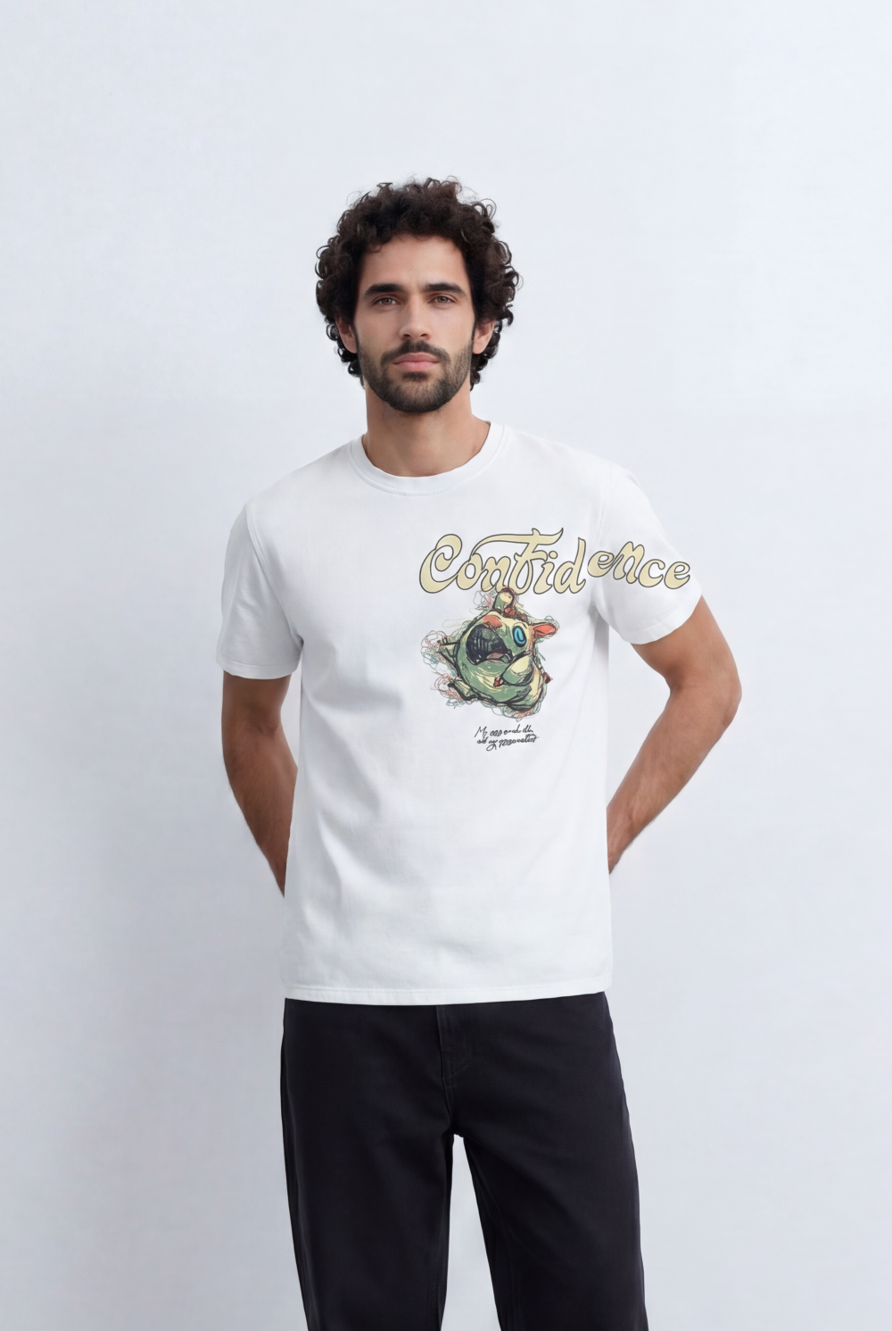 Men’s Graphic T-Shirt Statement Front Artwork