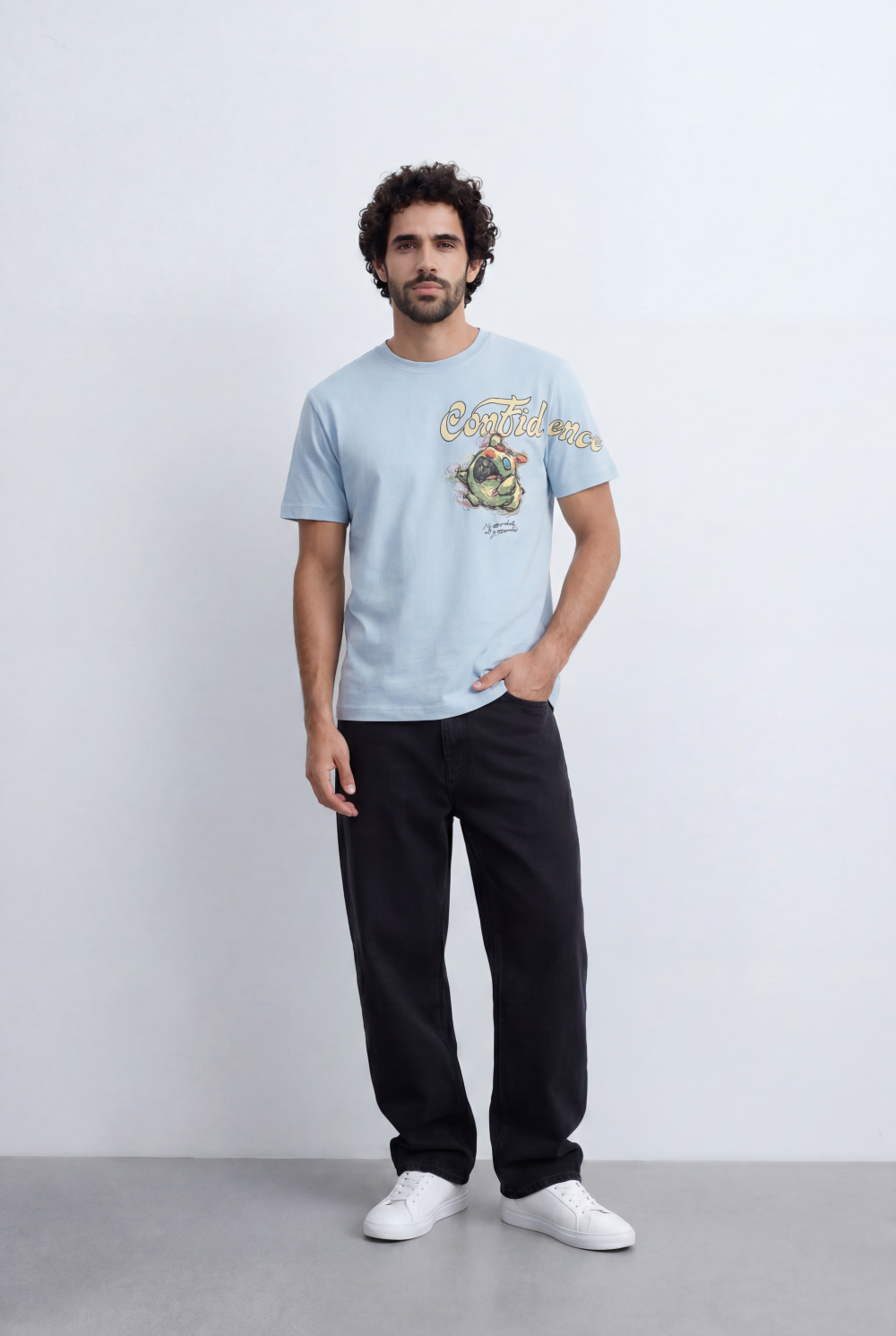 Men’s Graphic T-Shirt Statement Front Artwork