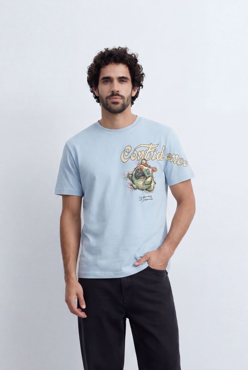 Men’s Graphic T-Shirt Statement Front Artwork