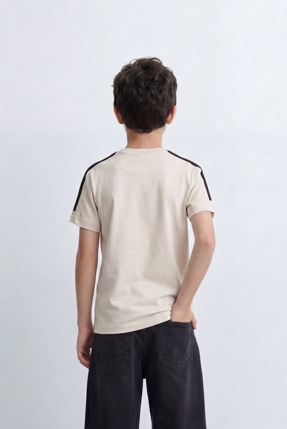 Boy's T-Shirt With Discover Your Strengths Front Print