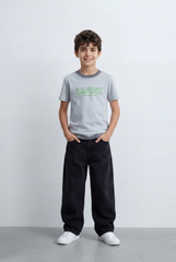 Boy's Graphic T-Shirt With Look Front Artwork