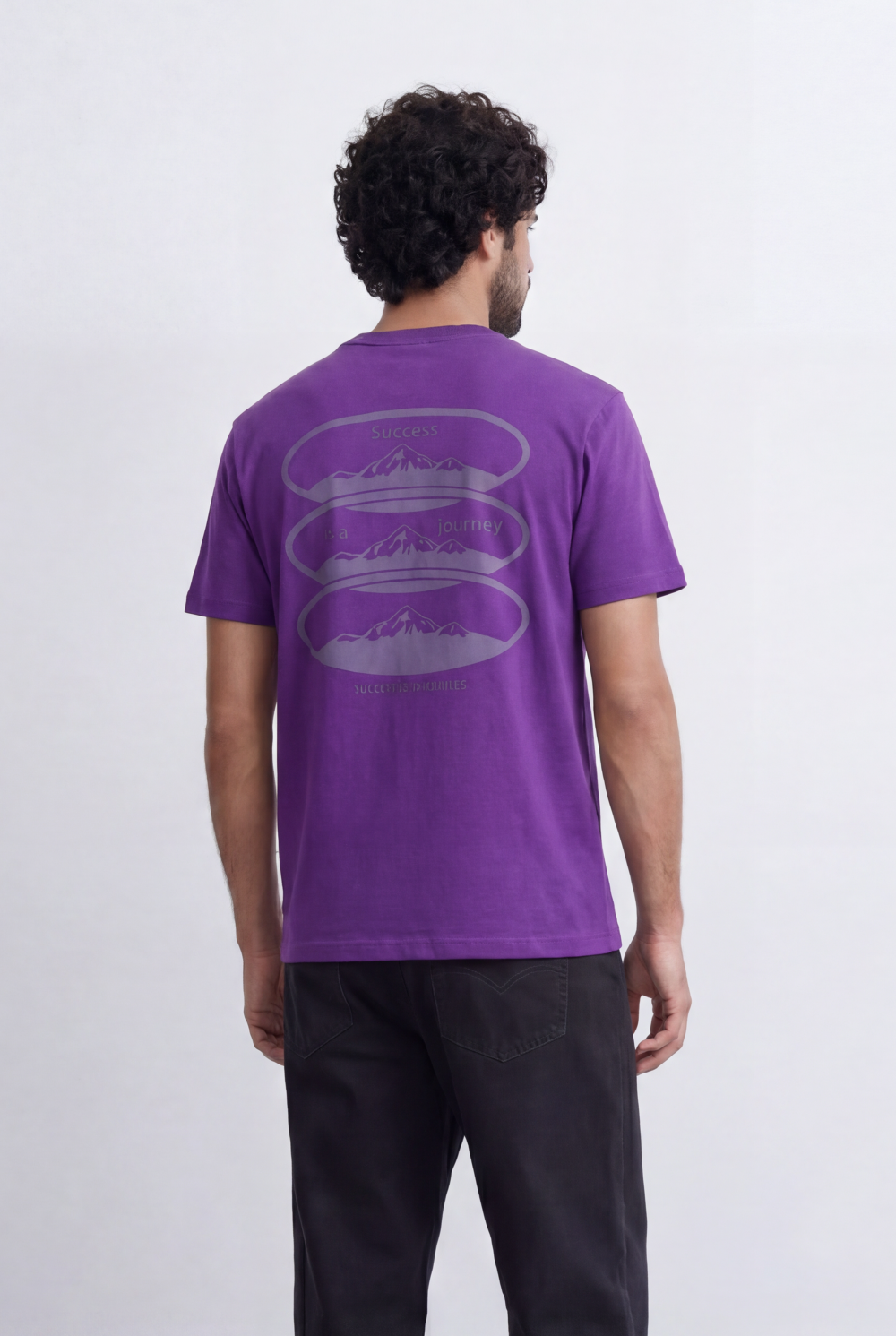 Men’s Graphic T-Shirt Mountain Inspired Artwork