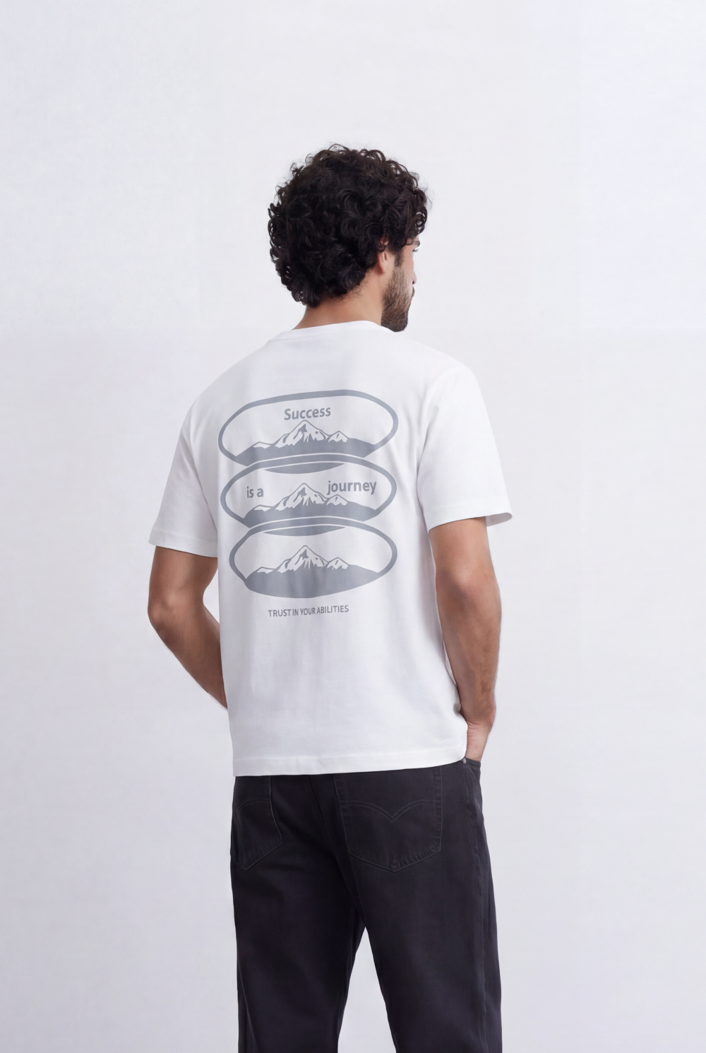 Men’s Graphic T-Shirt Mountain Inspired Artwork