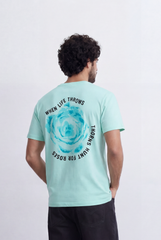 Men’s Graphic T-Shirt Abstract Rose Artwork