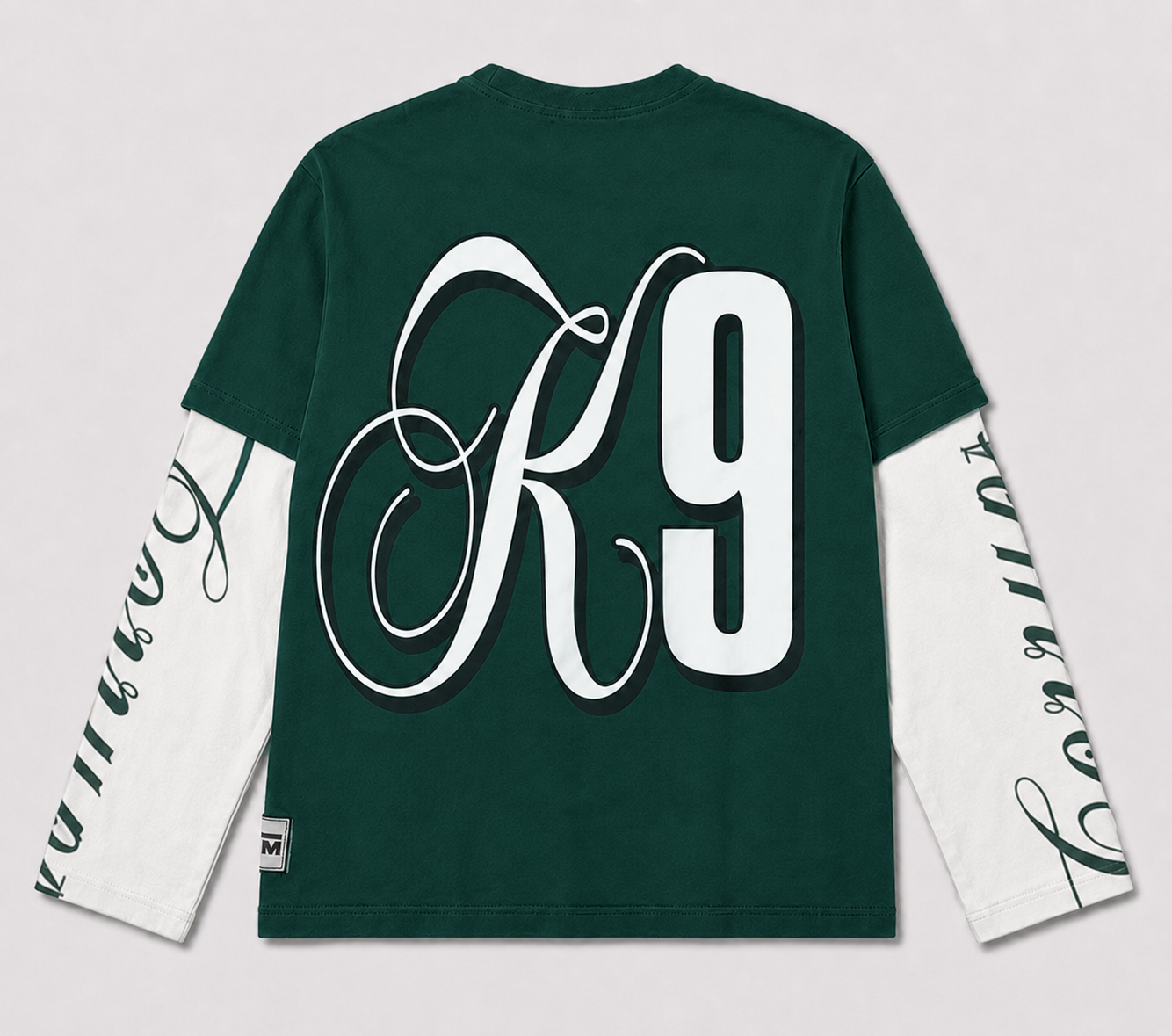 Tomatos Men's Layered K9 Graphic Tee | Long Sleeve Shirt