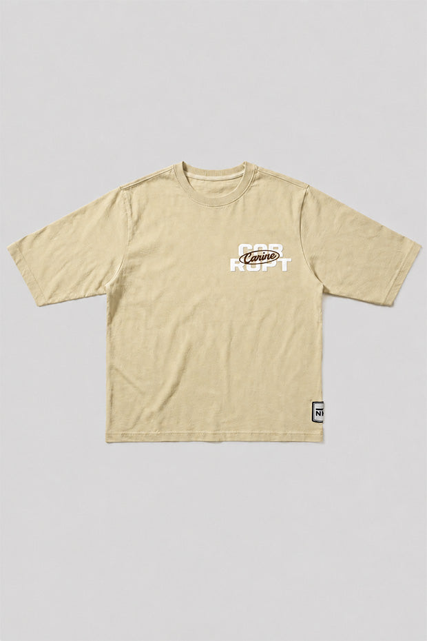 Tomatos Men's Oversized Canine Graphic Tee