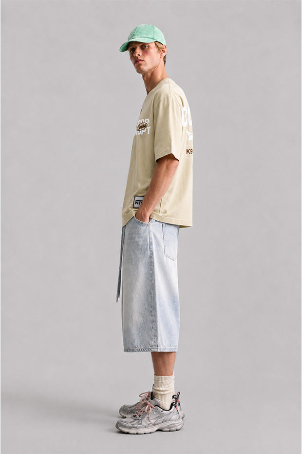 Tomatos Men's Oversized Canine Graphic Tee