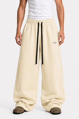 Tomatos Men's Wide-Leg Sweatpants | Oversized Fleece Pants