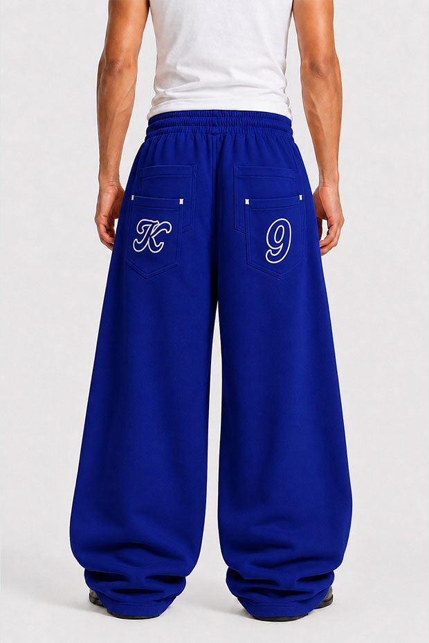Tomatos Men's Wide-Leg Sweatpants | Oversized Fleece Pants