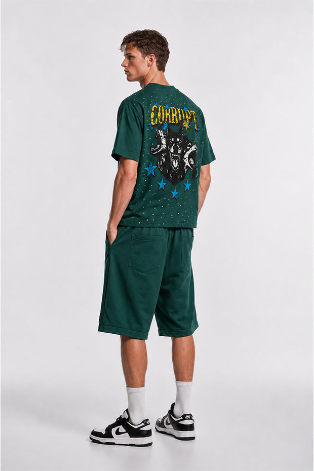 Tomatos Men's Oversized Graphic Tee | Heavyweight T-Shirt