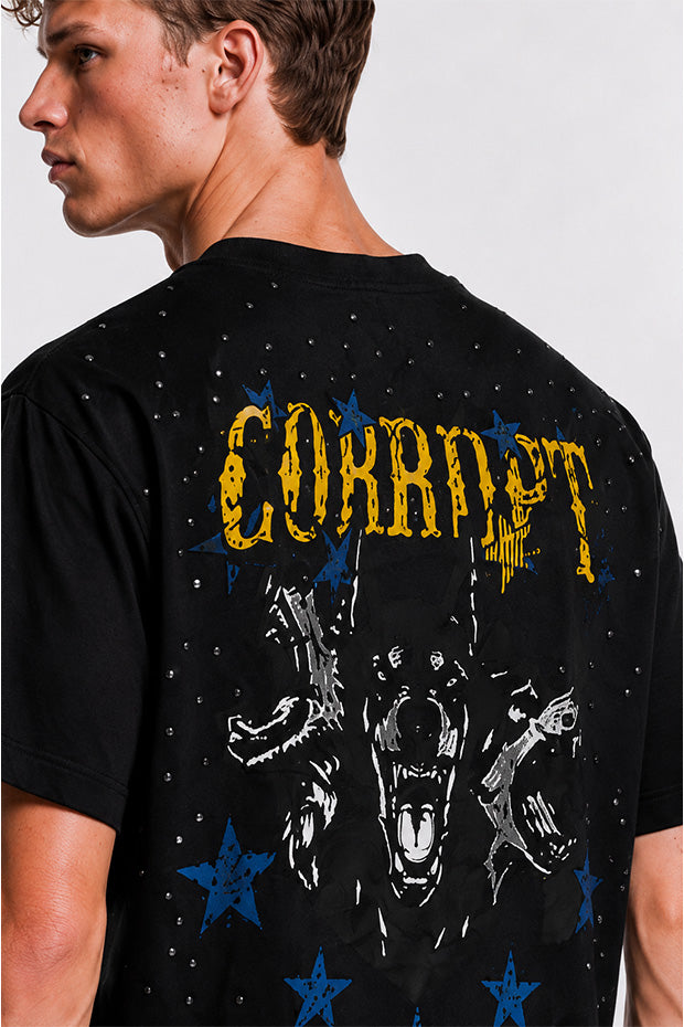Tomatos Men's Oversized Graphic Tee | Heavyweight T-Shirt