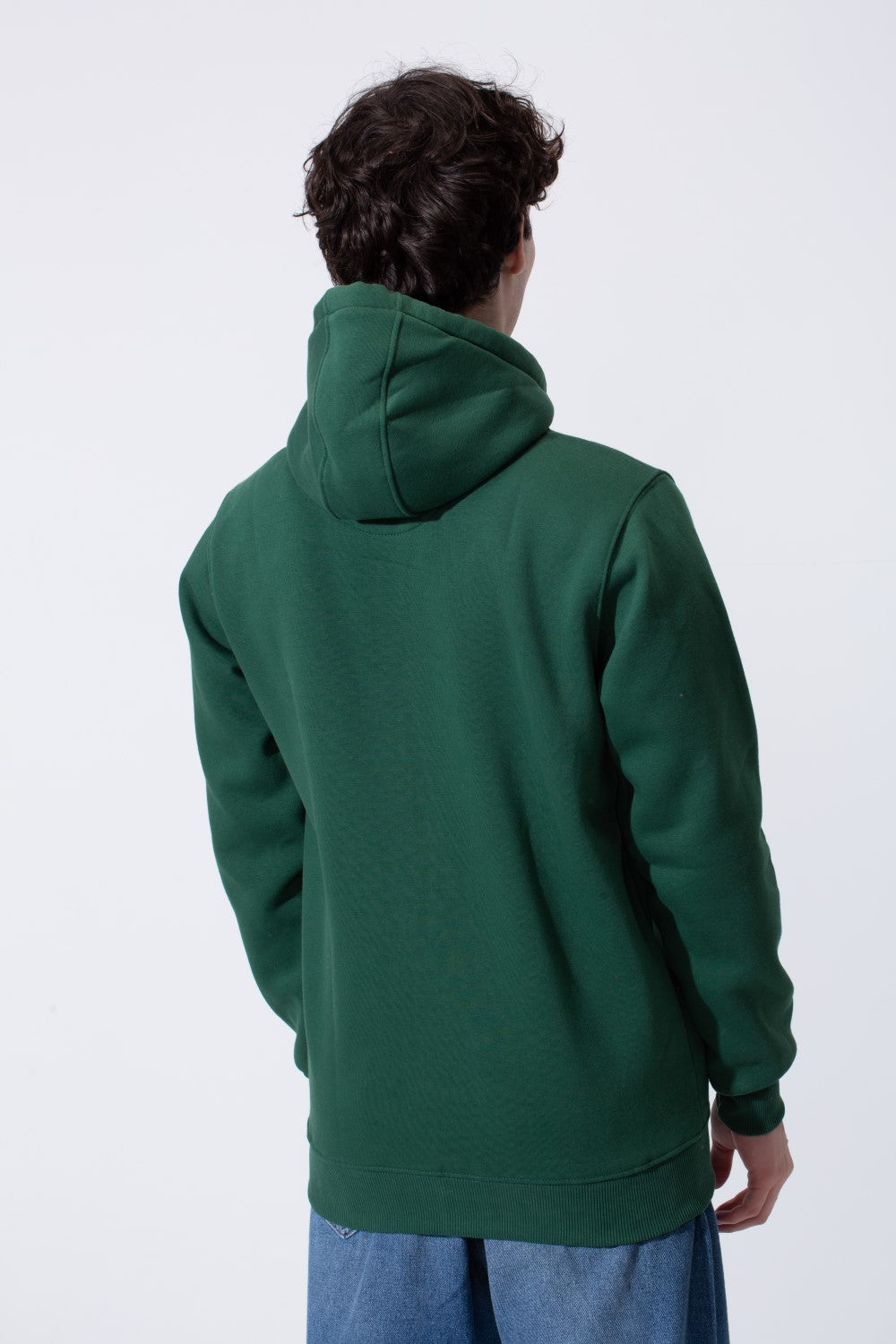 Fleece Men Zip Hoodie Slim Fit