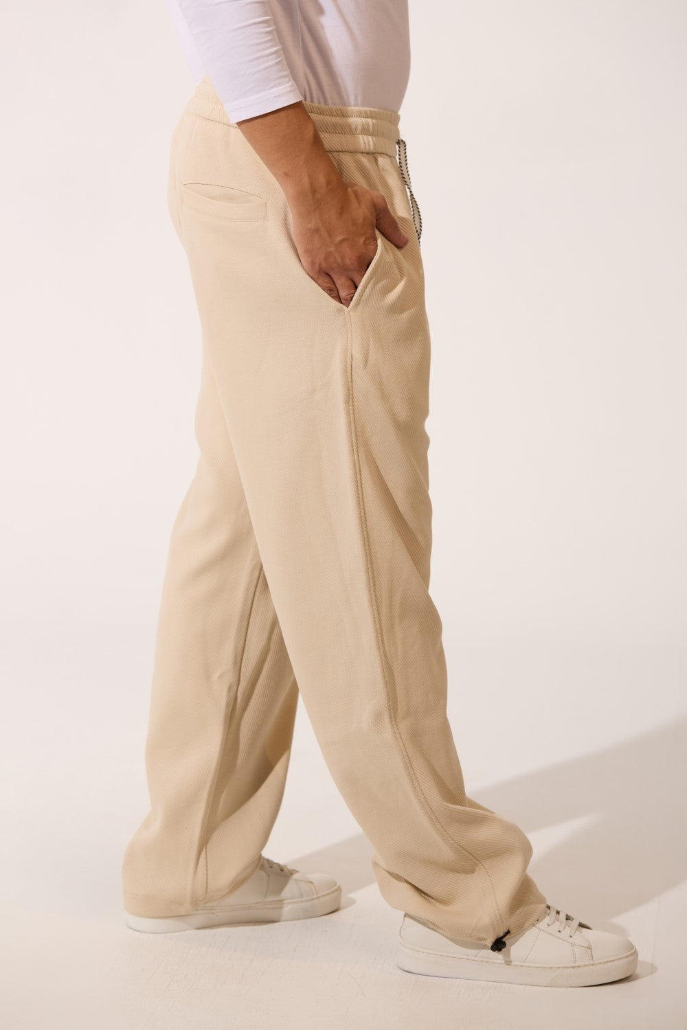 Basic Milton Wide Leg Men Sweatpants