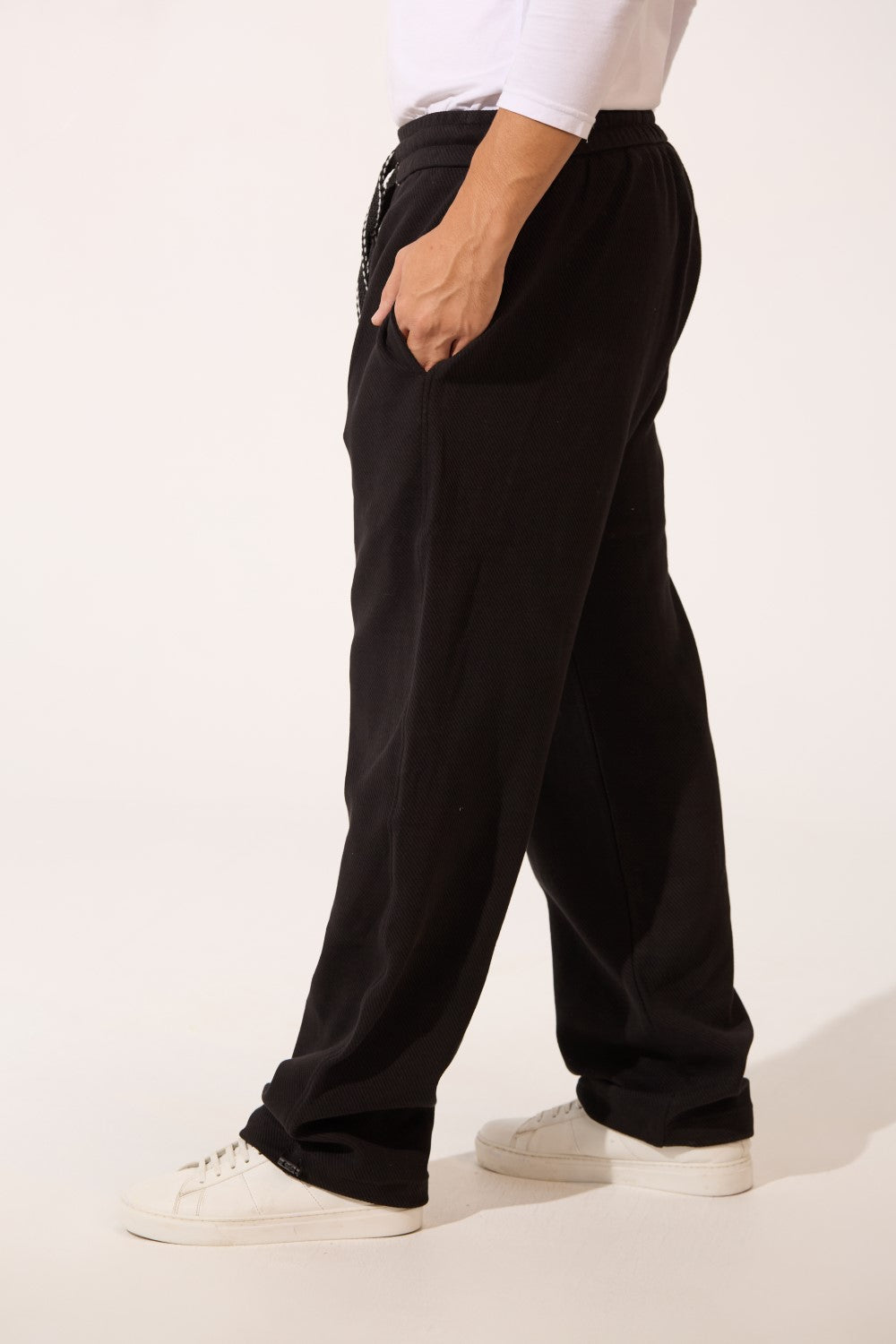 Basic Milton Wide Leg Men Sweatpants