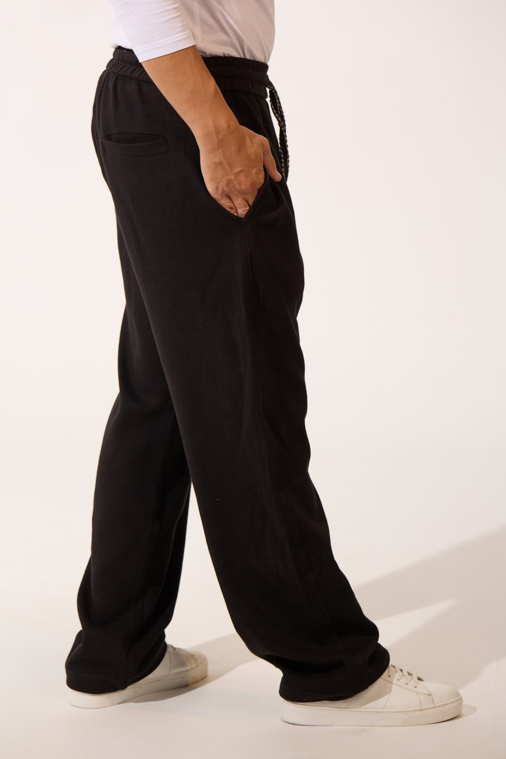 Basic Milton Wide Leg Men Sweatpants