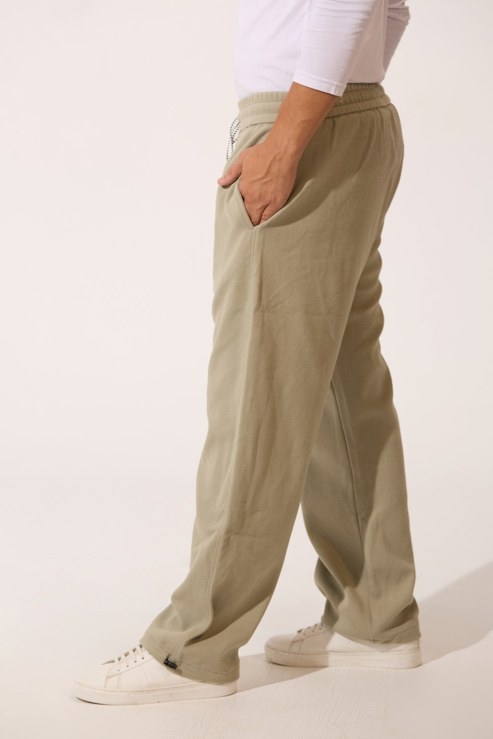 Basic Milton Wide Leg Men Sweatpants