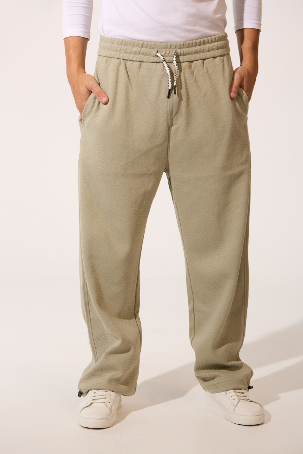 Basic Milton Wide Leg Men Sweatpants