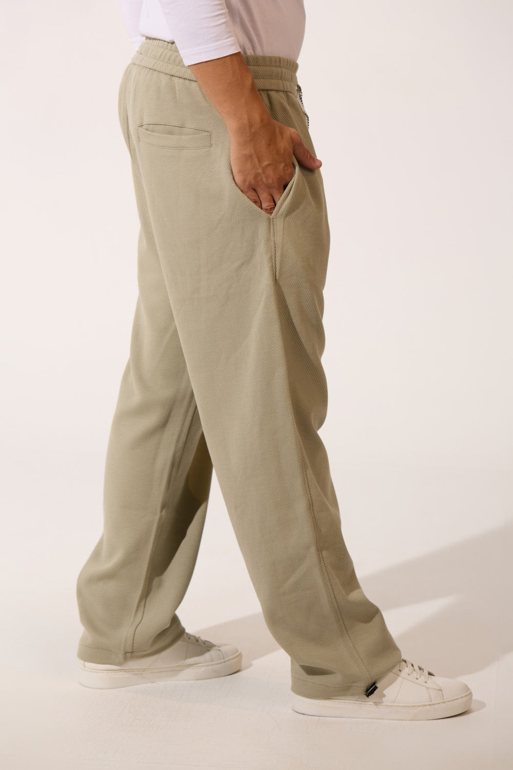 Basic Milton Wide Leg Men Sweatpants