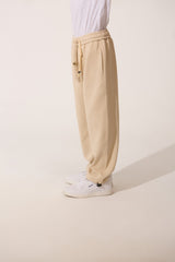 Basic Oversized Drawstring Boys Sweatpants