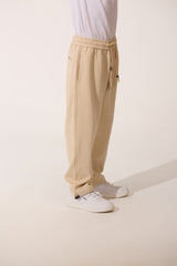 Basic Oversized Drawstring Boys Sweatpants