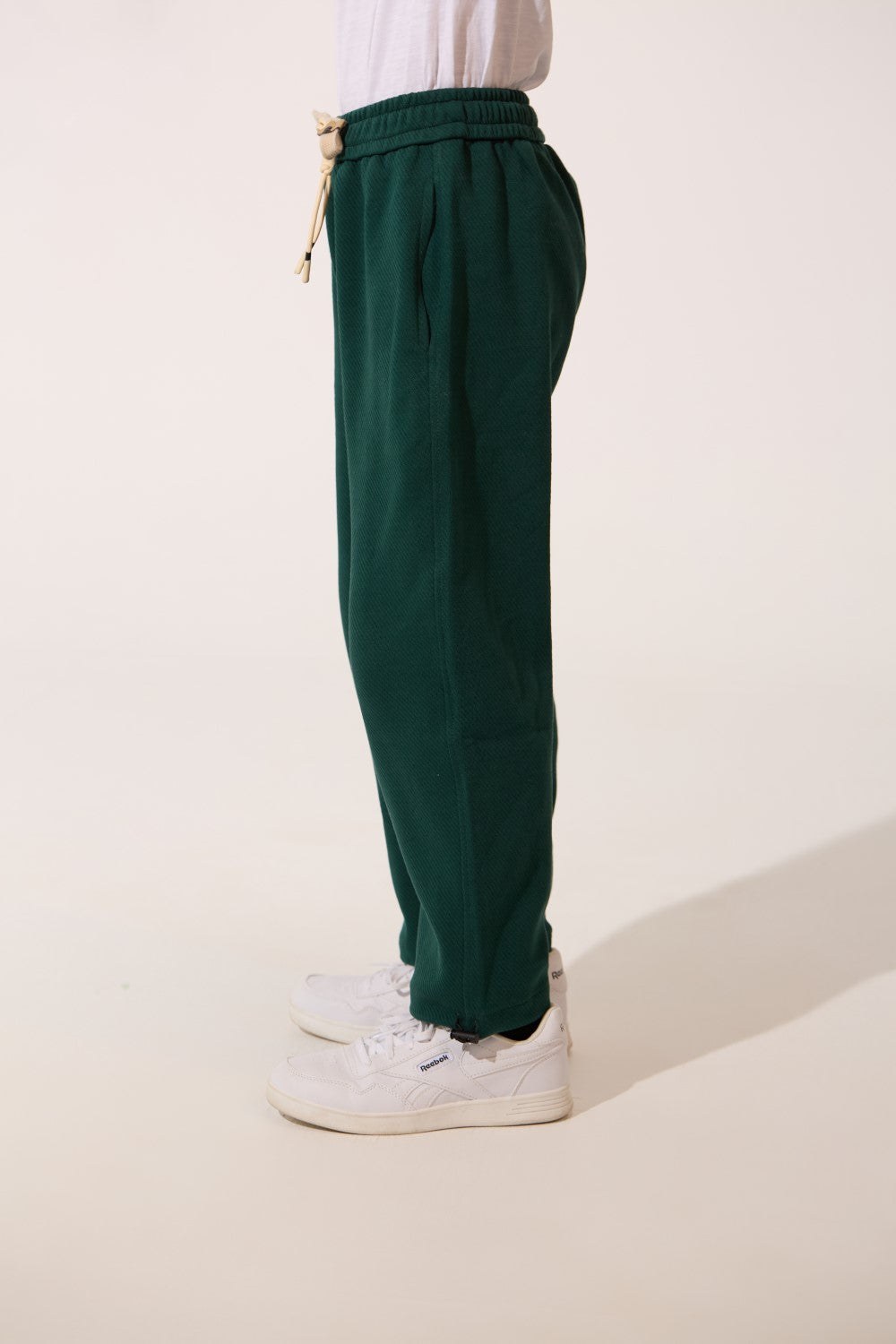 Basic Oversized Drawstring Boys Sweatpants